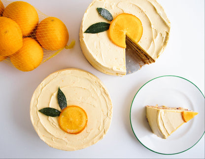 Seasonal Cake: Olive Oil, Orange & Blackberry Cake