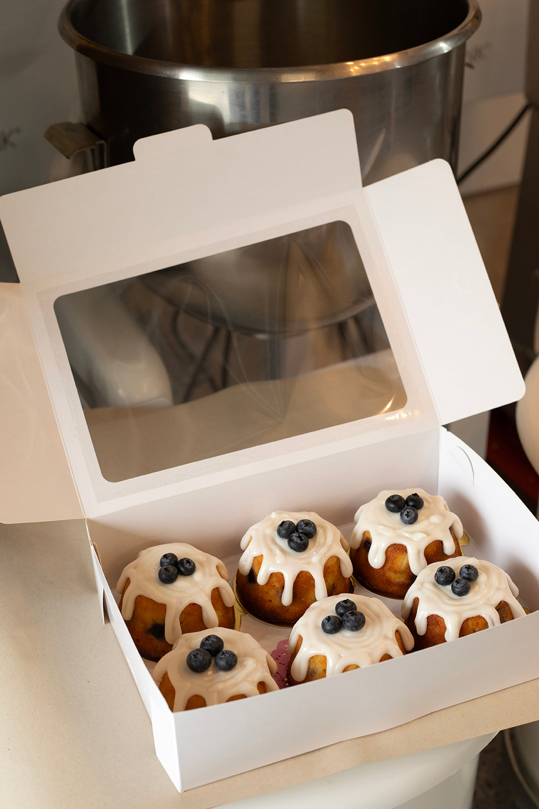 Almond & Blueberry Teacakes
