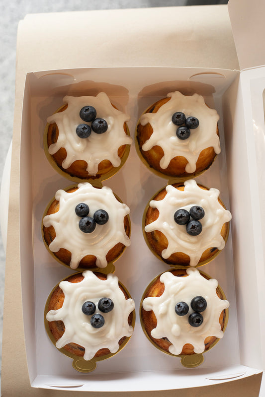 Almond & Blueberry Teacakes
