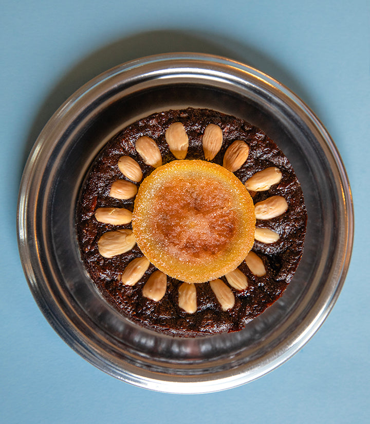 Candied Orange & Chocolate Panforte (wheel)