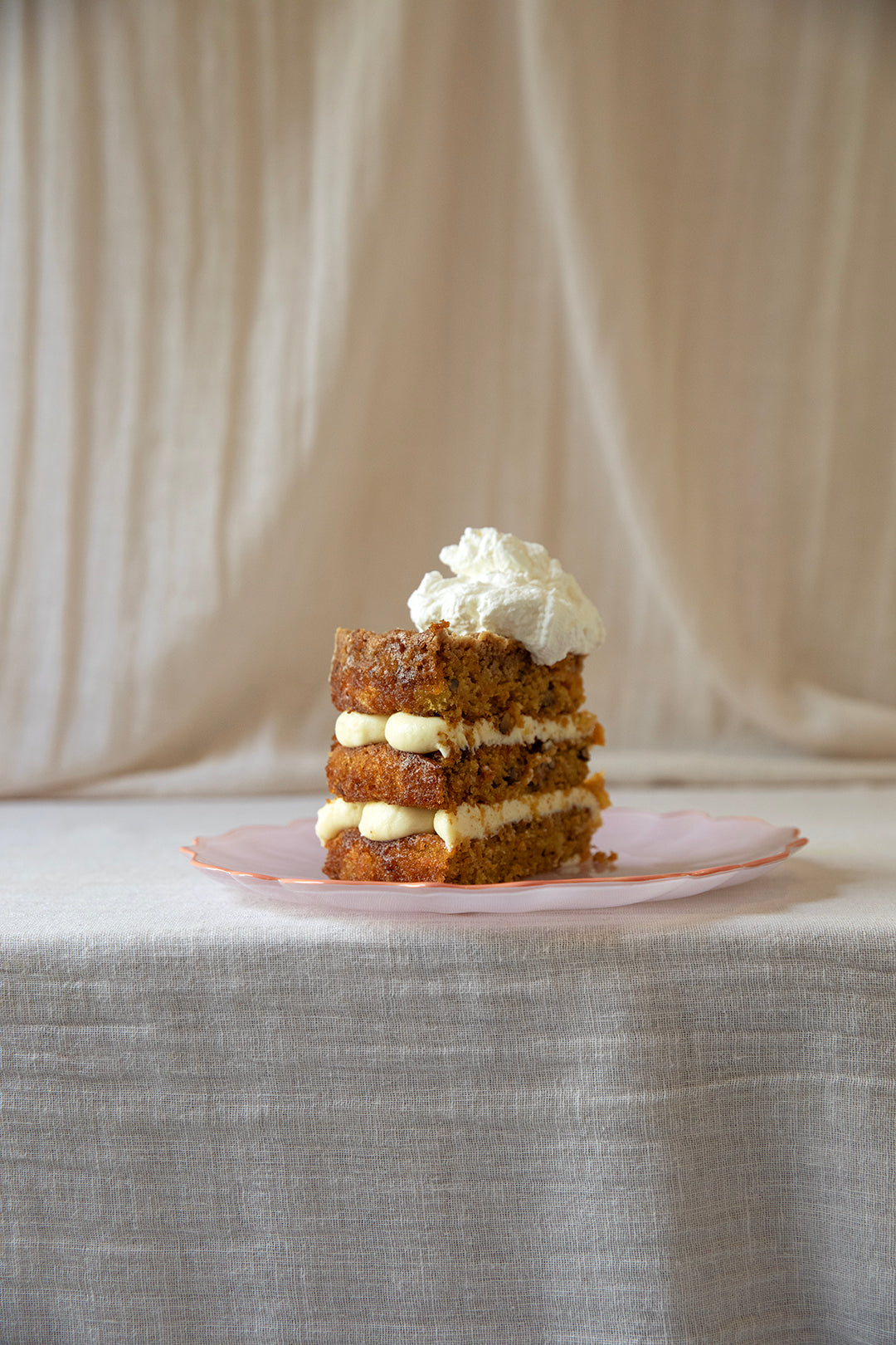 Pecan, Spelt, Pineapple & Carrot Cake