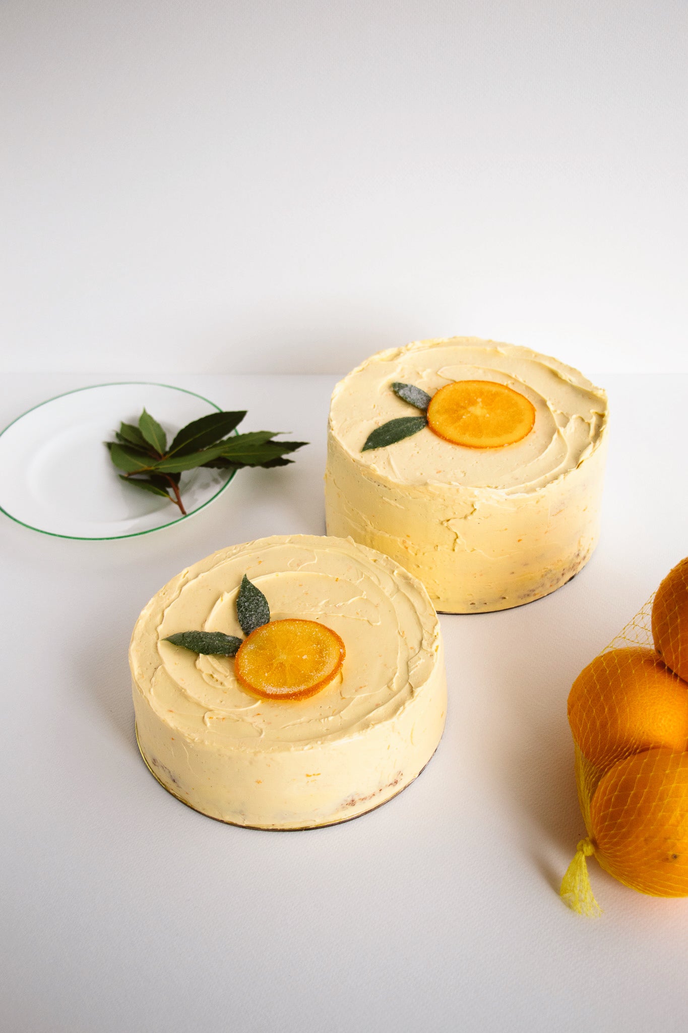 Seasonal Cake: Olive Oil, Orange & Blackberry Cake