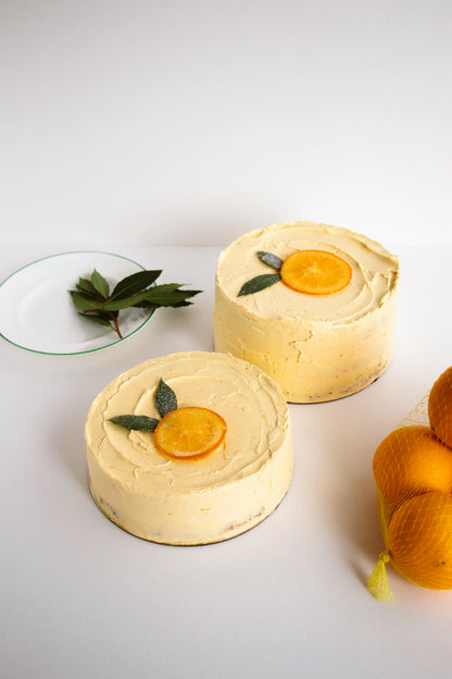 Seasonal Cake: Olive Oil, Orange & Blackberry Cake
