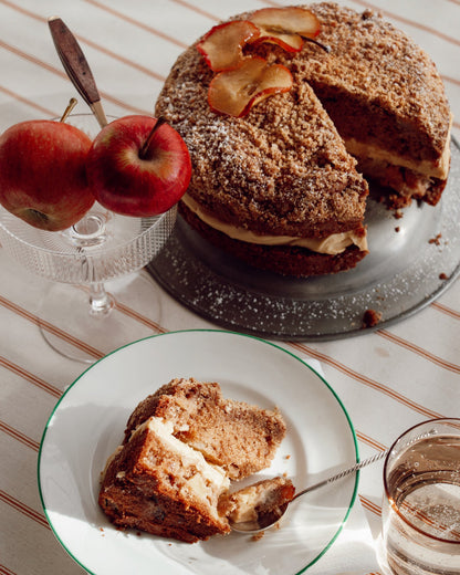 Apple, Olive Oil & Spelt Cake