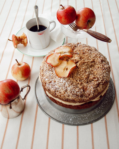 Apple, Olive Oil & Spelt Cake